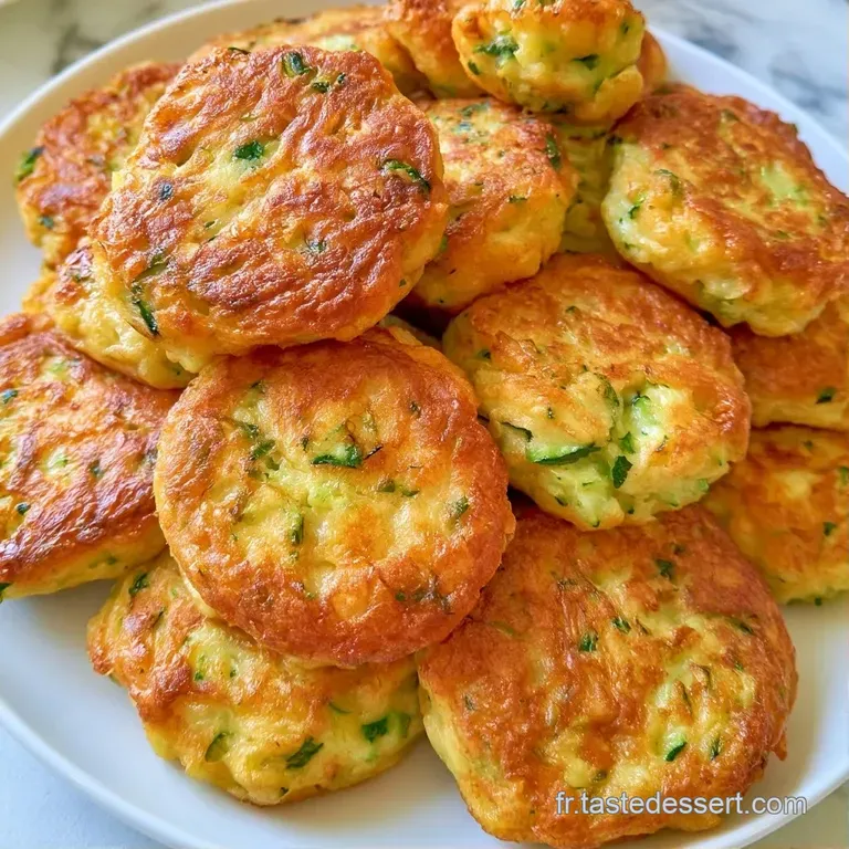 Mini cakes beiges et a&eacute;r&eacute;s pos&eacute;s sur une assiette blanche minimaliste, accompagn&eacute;s d'une touche de verdure fra&icirc;che.