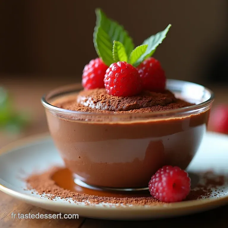 Mousse au Chocolat Maison Le Classique R&eacute;invent&eacute;