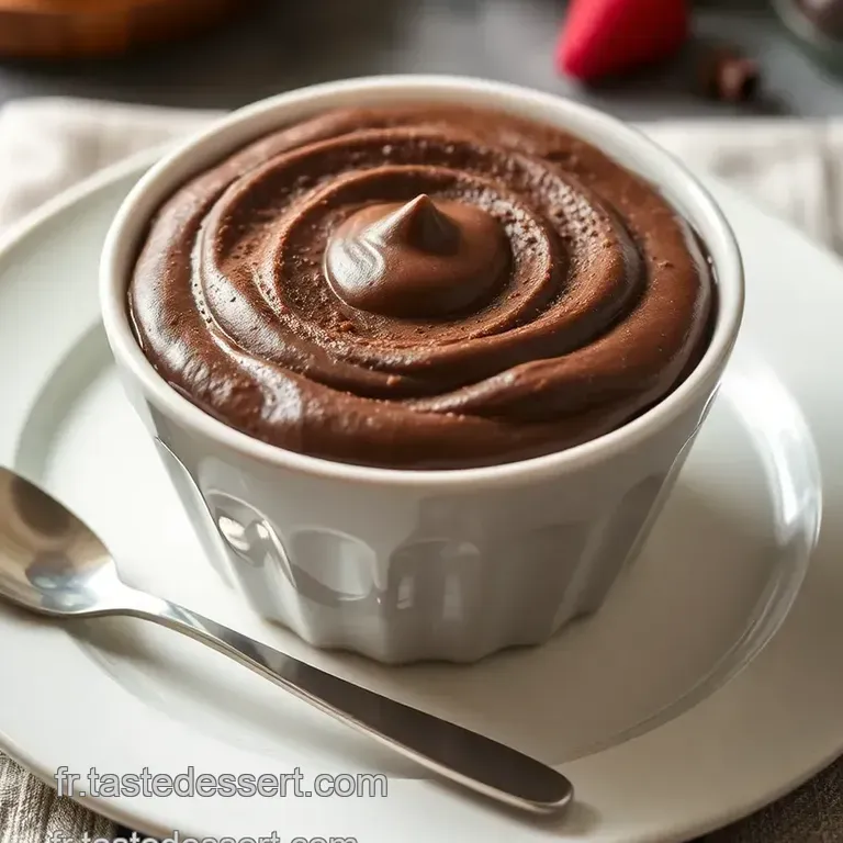 Mousse Au Chocolat Ultra Gourmande De Bonne Maman presentation