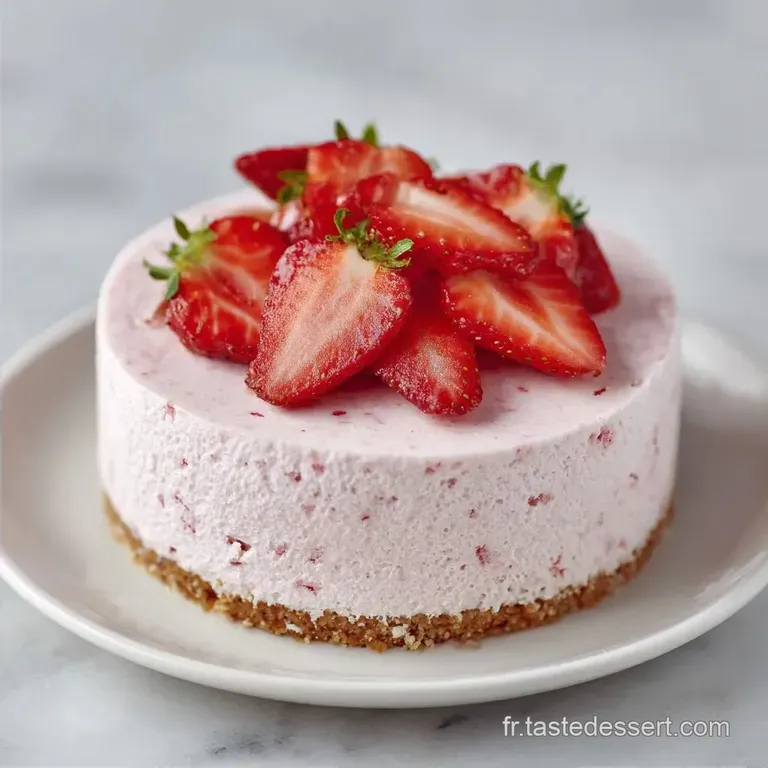 Mousse Fraise L&eacute;g&egrave;re: A&eacute;rienne et Velout&eacute;e