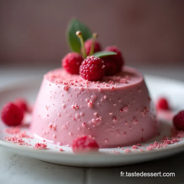 Le Nuage de Ros&eacute;e Mousse Artisanale &agrave; la Framboise