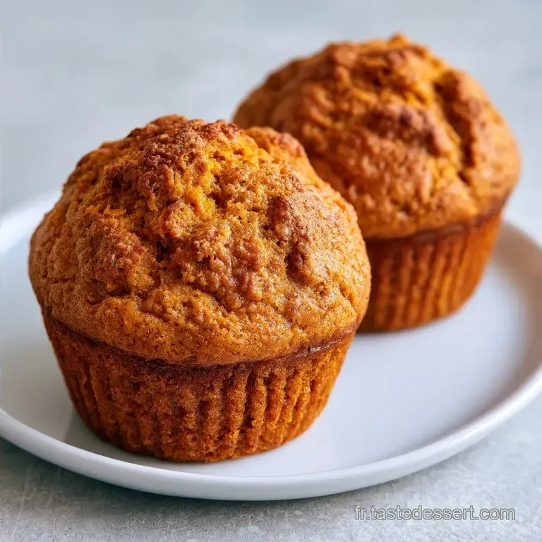 Muffins &Agrave; La Citrouille au Sucre Brun
