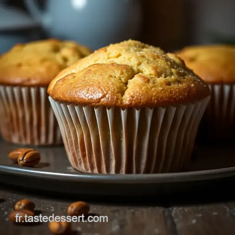 Muffins Aux Amandes Fluffy Et Savoureux presentation