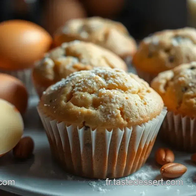 Muffins Aux Amandes Fluffy et Savoureux