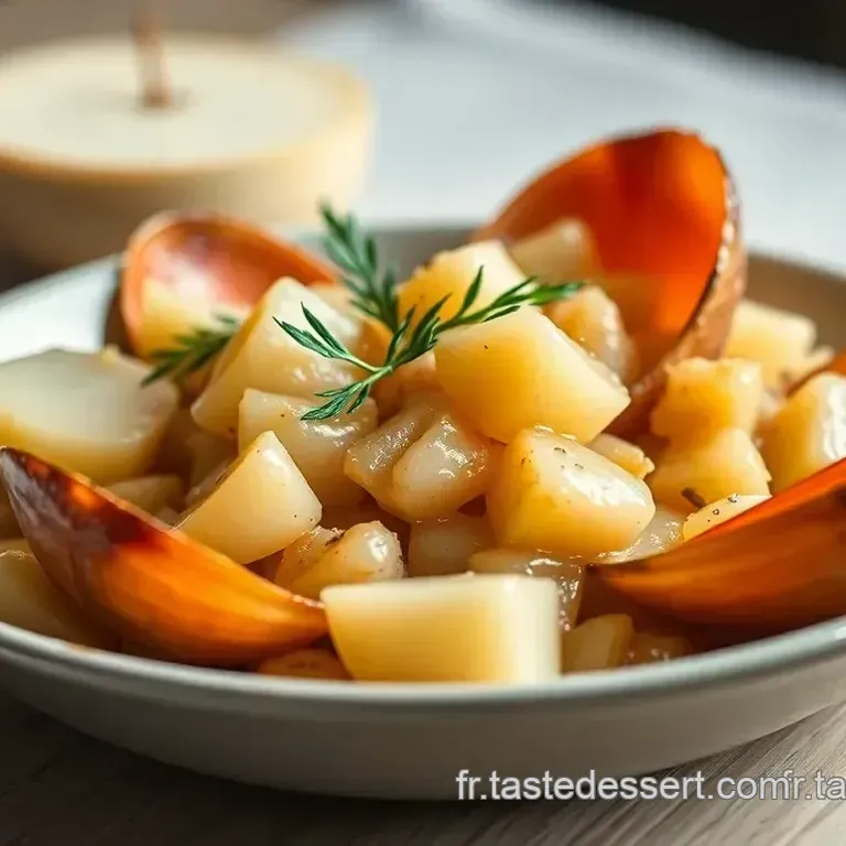 Noix de Saint-Jacques Fondantes aux Poireaux Sauce Beurre Blanc