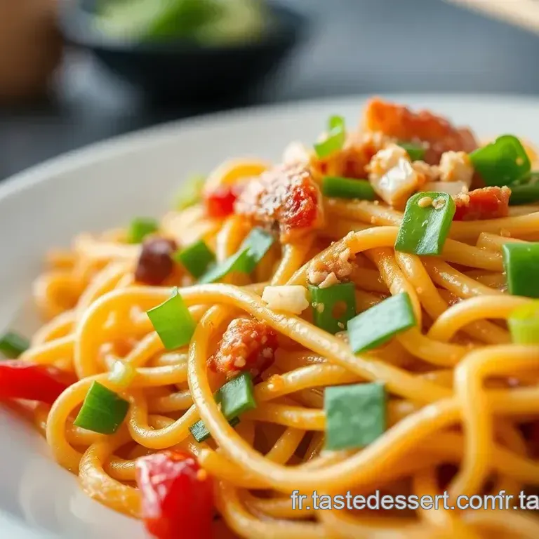 Nouilles Chinoises Saut&eacute;es (Chow Mein/Lo Mein) Maison