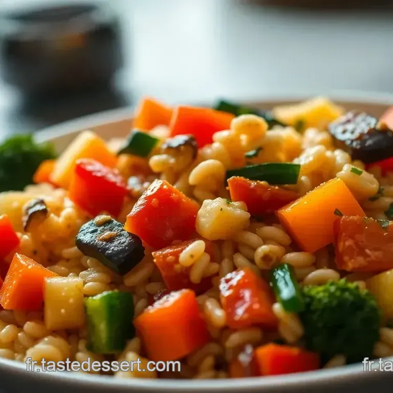 Nouilles Saut&eacute;es aux L&eacute;gumes et Sauce Soja