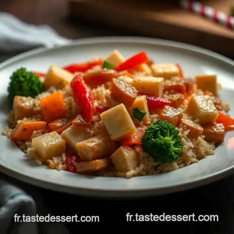 Nouilles Saut&eacute;es De Style Asiatiques : Une &Eacute;vasion Gourmande presentation