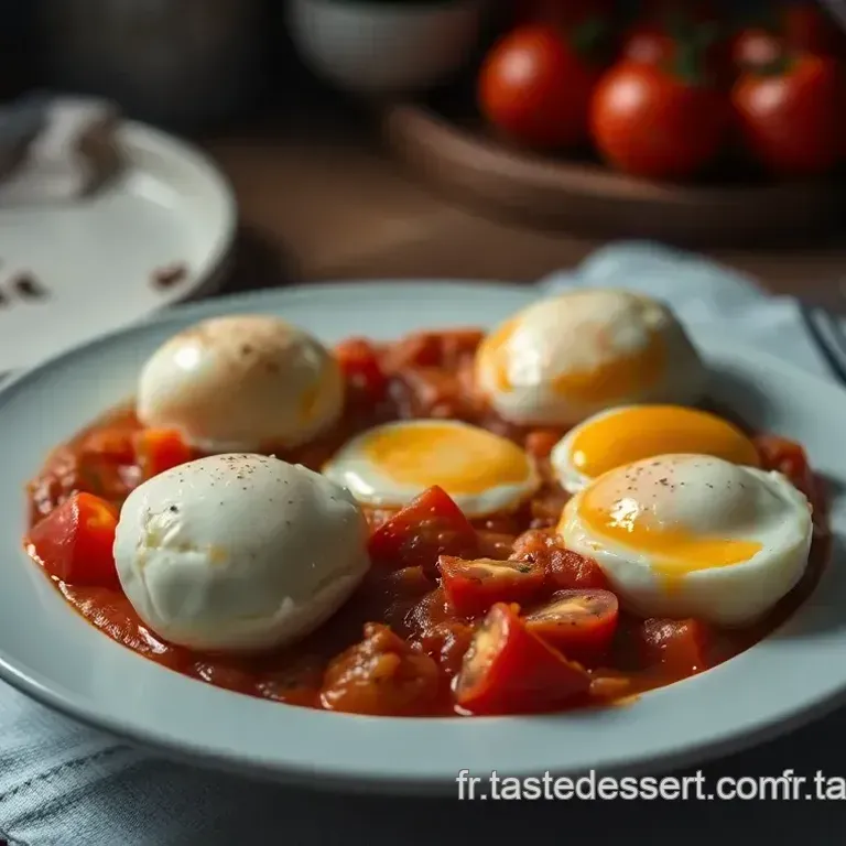 Oeufs &agrave; la Tomate Simple et Savoureux