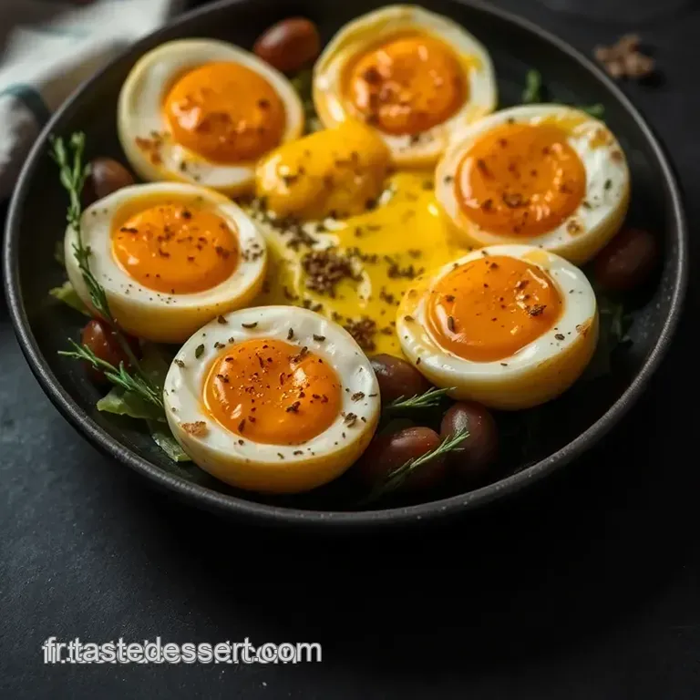 &OElig;ufs Mimosa Au Thon L ap&eacute;ro Nostalgie En 3 Ingr&eacute;dients! presentation