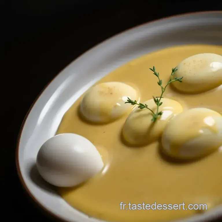 Oeufs Poch&eacute;s &Agrave; La Paul Bocuse presentation