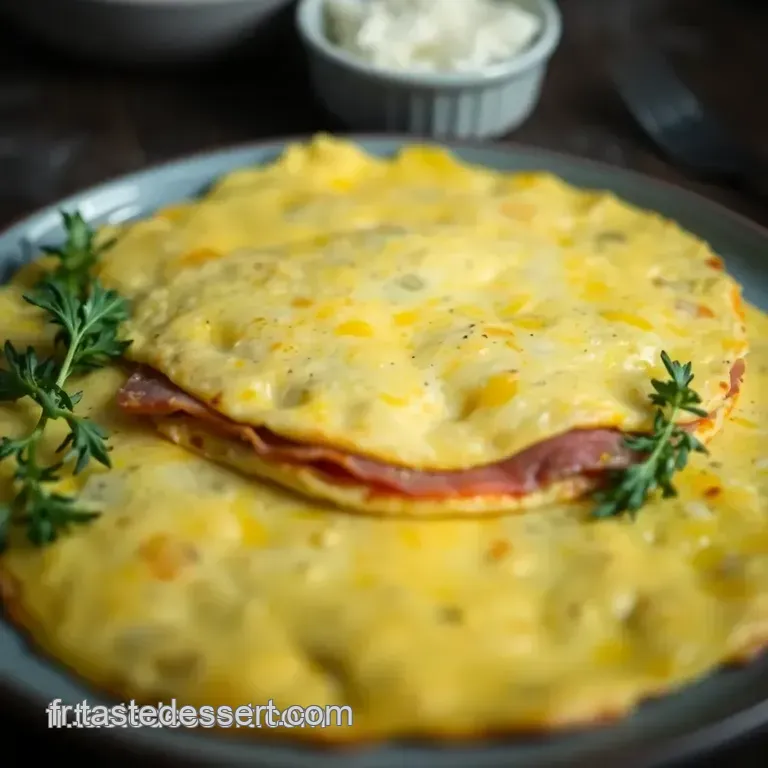 Omelette Au Jambon Savoureuse : Une &Eacute;vasion Gourmande presentation