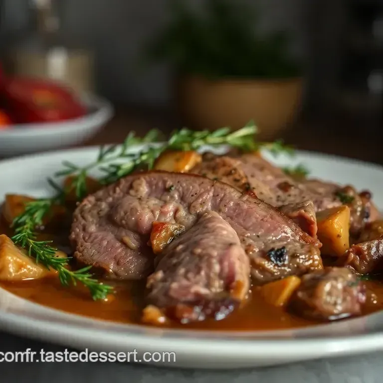 Onglet de Veau: L Art de la Cuisine Fran&ccedil;aise en un Plat