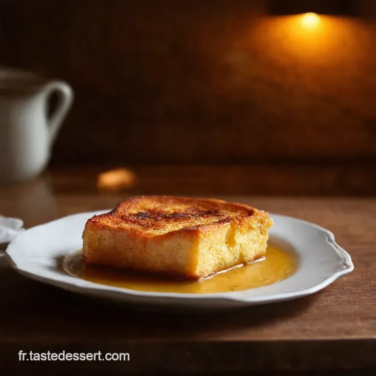 Pain Perdu the Ultimate French Toast Indulgence presentation