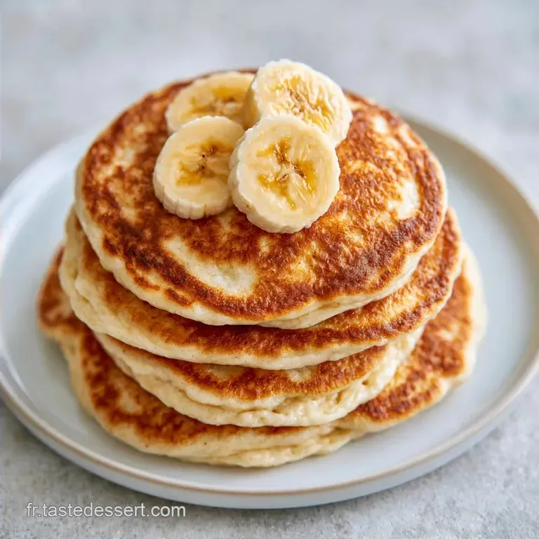 Pancake Banane Sans Sucre: Moelleux