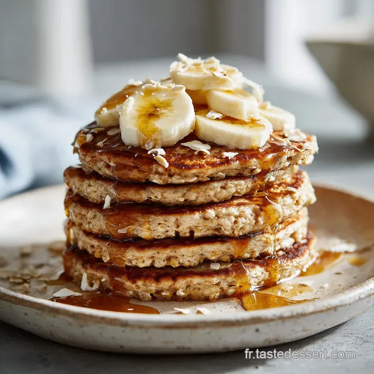 Pancake Healthy Banane Avoine