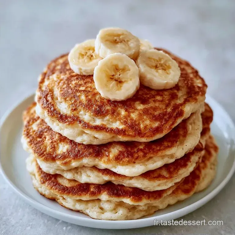 Pancakes &Agrave; La Banane Moelleux