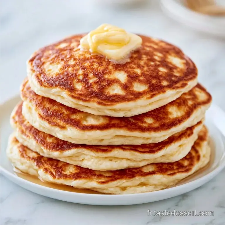 Pancakes Gonfl&eacute;s Rapides: Texture Moelleuse