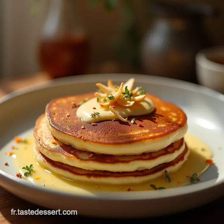 Les Pancakes Inratables Du Chef Moelleux &Agrave; Souhait Et A&eacute;r&eacute;s Comme Des Nuages presentation