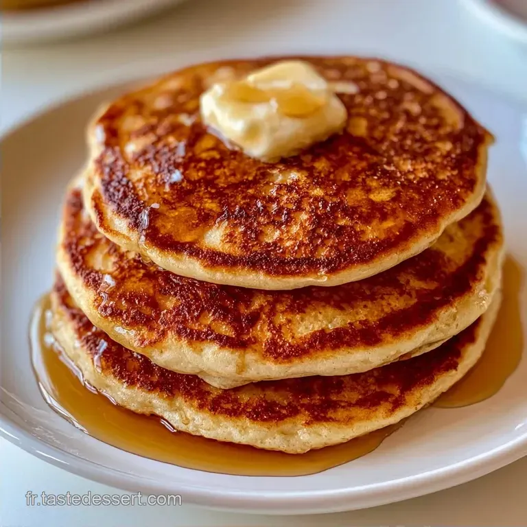 Pancakes Simples De Grandm&egrave;re en 20 Minutes
