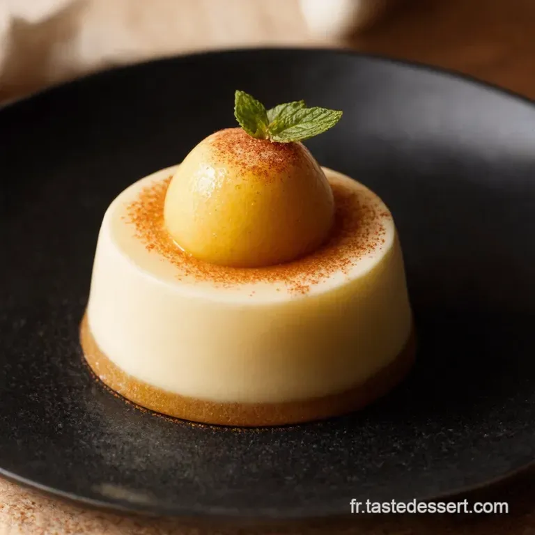 Panna Cotta Classique Un Dessert Italien Irr&eacute;sistible presentation