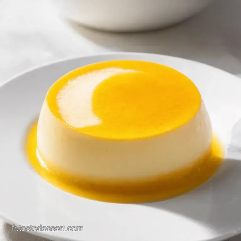 Panna Cotta Classique Un Dessert Italien Irr&eacute;sistible
