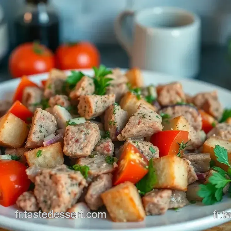 Panzanella de Veau: Mon Secret pour une Salade Estivale Parfaite!