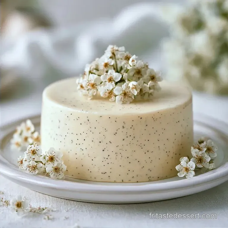 Parfait Glac&eacute; &Agrave; La Vanille : Onctueux