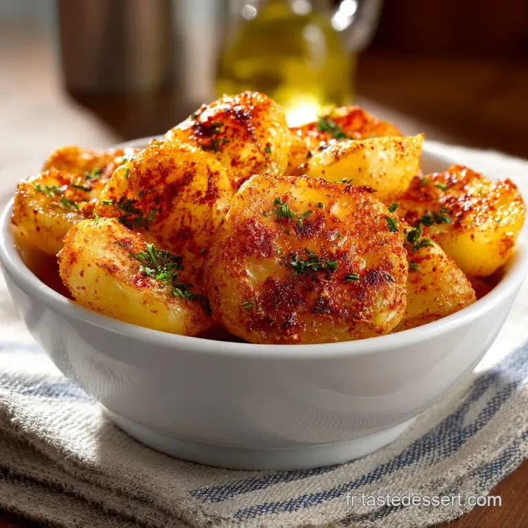 Patates Douces R&ocirc;ties Au Paprika Fum&eacute; Piment&oacute;n De La Vera presentation