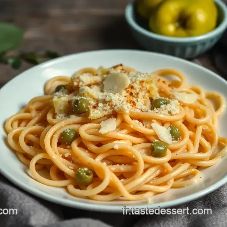 P&acirc;tes aux Poireaux Cr&eacute;meux et Parmesan