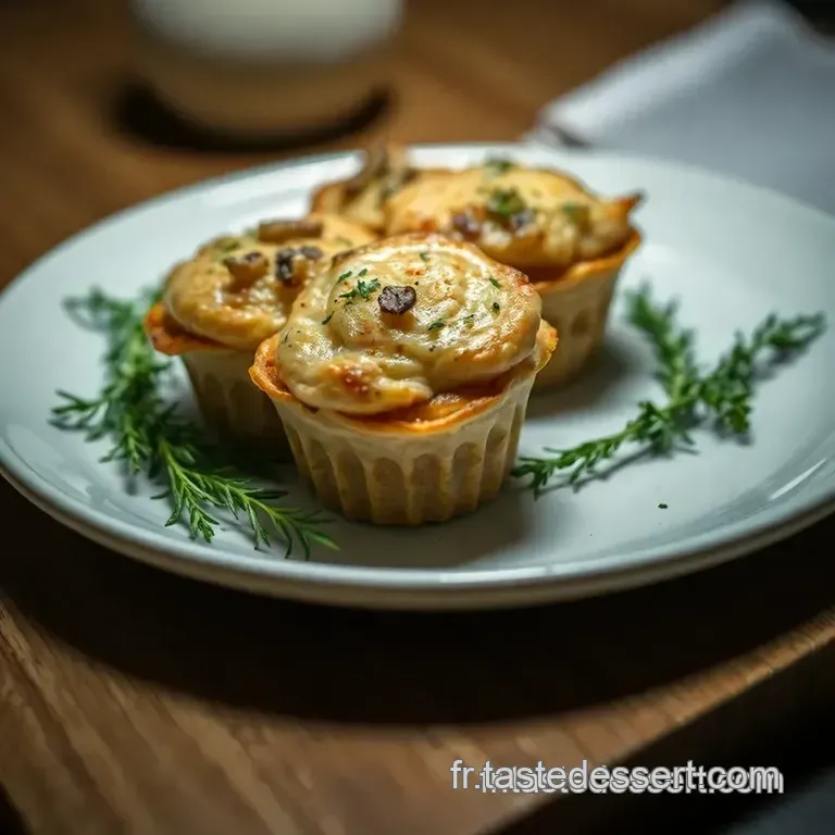 Paupiette De Poulet R&ocirc;tie Aux Herbes De Provence presentation