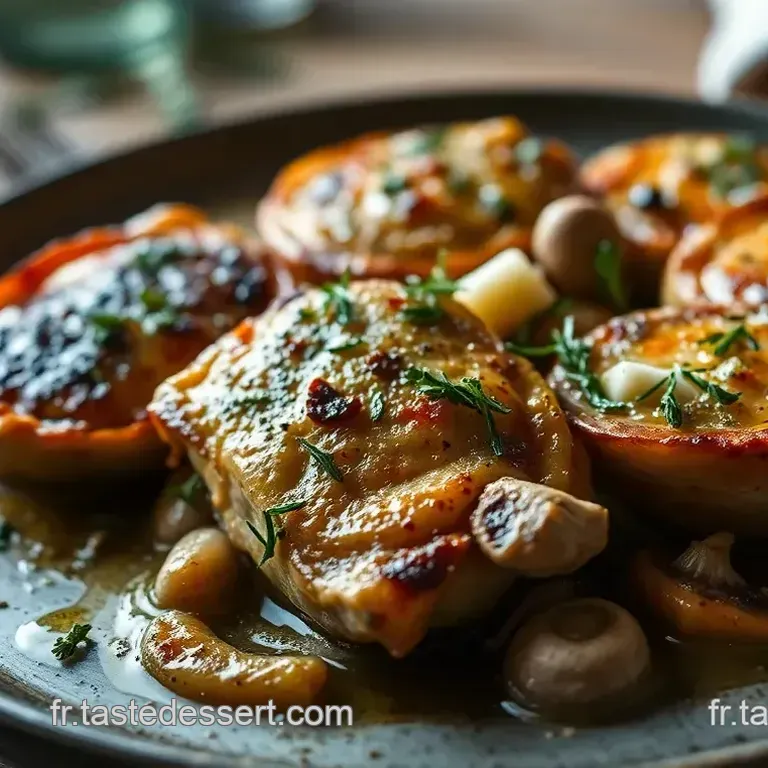 Paupiette de Poulet R&ocirc;tie aux Herbes de Provence