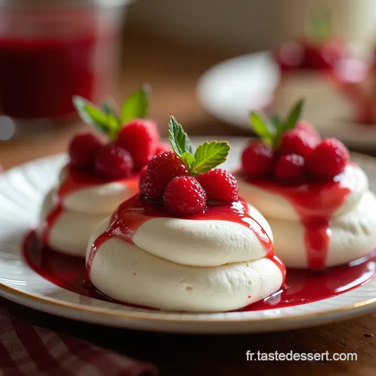 Pavlovas Individuelles Aux Fruits Rouges presentation