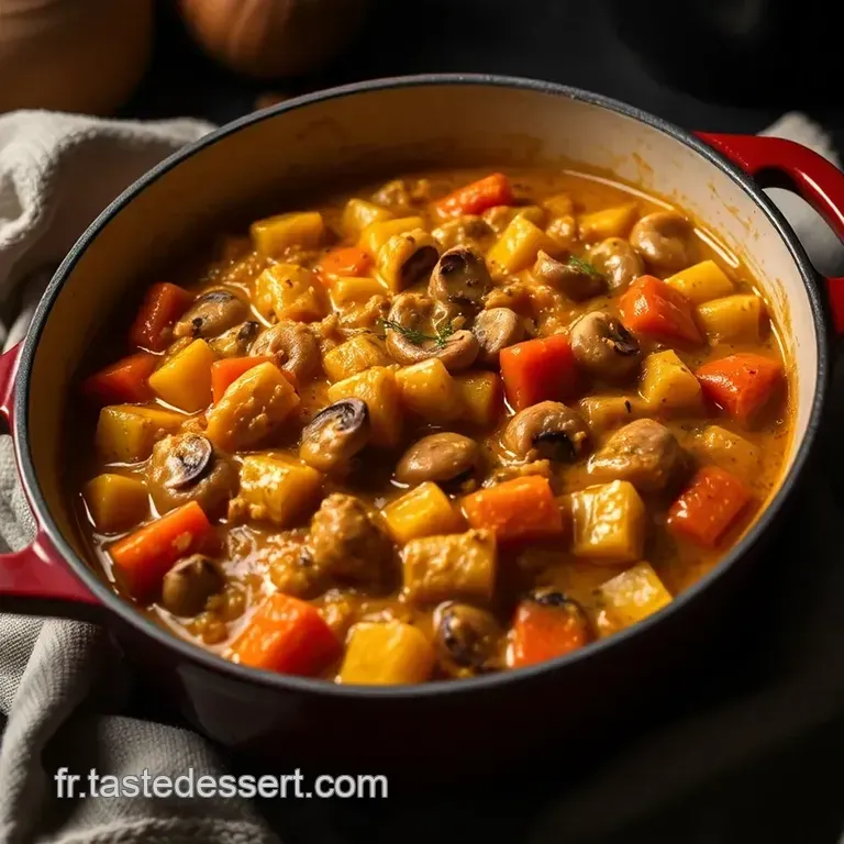 Pintade En Cocotte Aux Herbes De Provence presentation