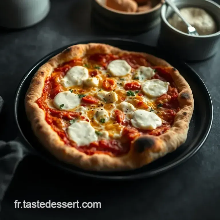 Pizza M&eacute;diterran&eacute;enne Au Ch&egrave;vre Et Miel : Une Douceur &Eacute;quilibr&eacute;e presentation