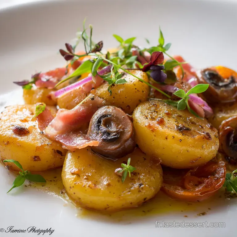 Po&ecirc;l&eacute;e Rustique du Terroir Pommes de Terre L&eacute;gumes et Lardons Fum&eacute;s