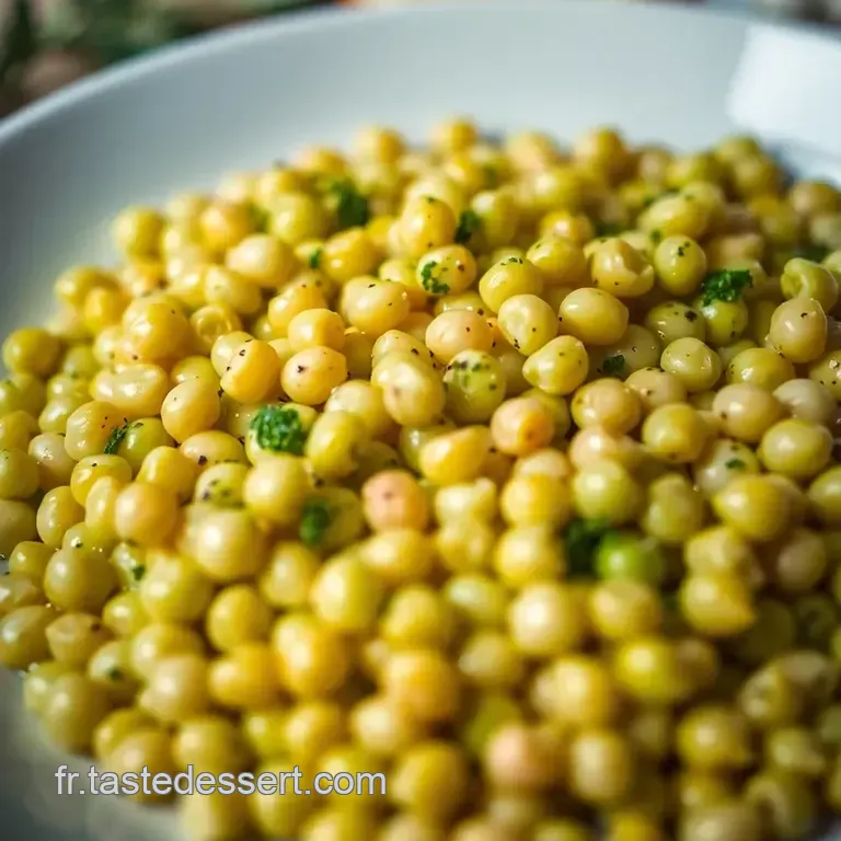 Pois Chiche En Persillade presentation