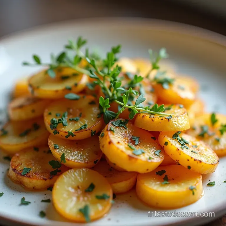 Les Pommes de Terre Croustillantes du Dimanche Une Symphonie Dor&eacute;e