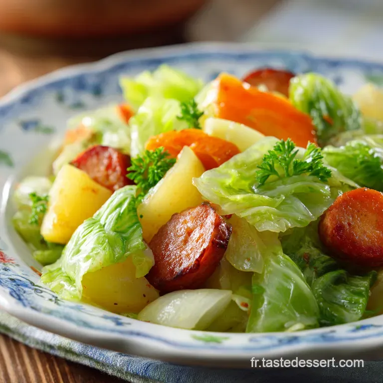 Pot&eacute;e Au Chou: Traditionnelle et L&eacute;g&egrave;re