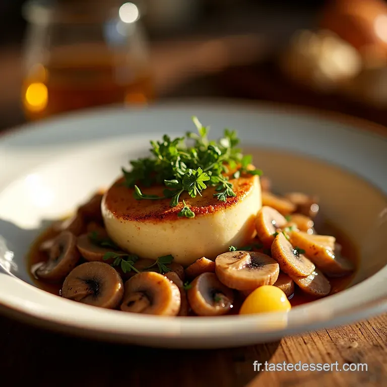 Potimarron Farci &Agrave; La Paysanne Saintnectaire Lardons presentation