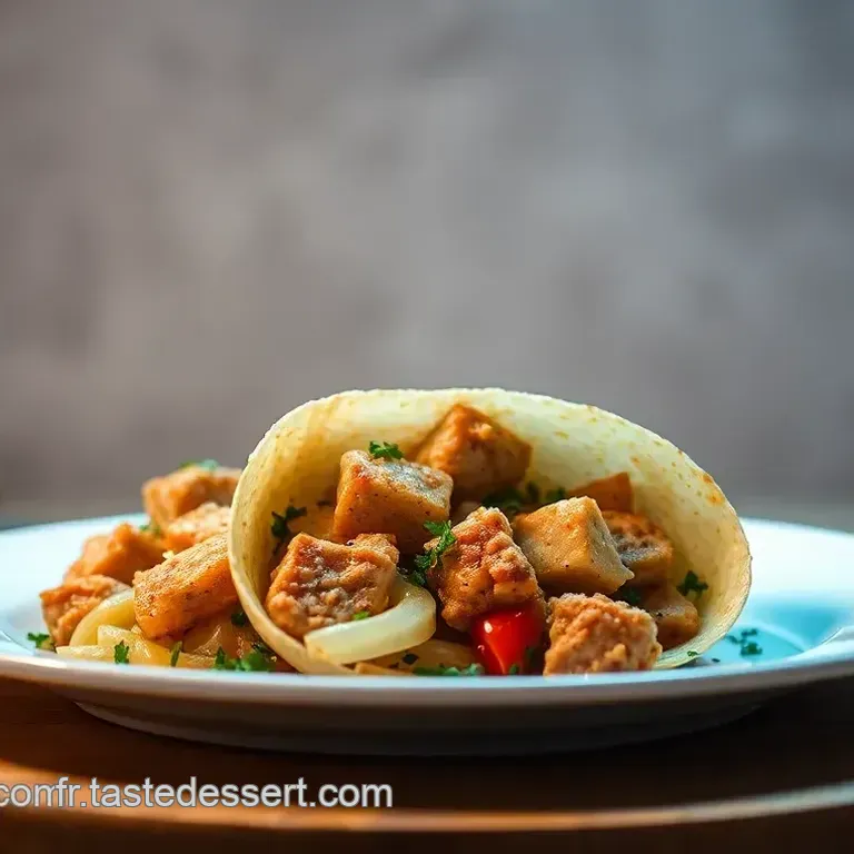 Poulet Chasseur Wraps