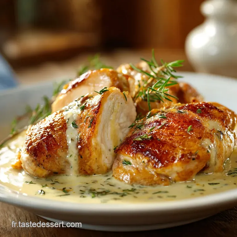 Poulet Cr&eacute;meux &Agrave; Litalienne : Le Plat Soleil Du Sud En 40 Minutes presentation