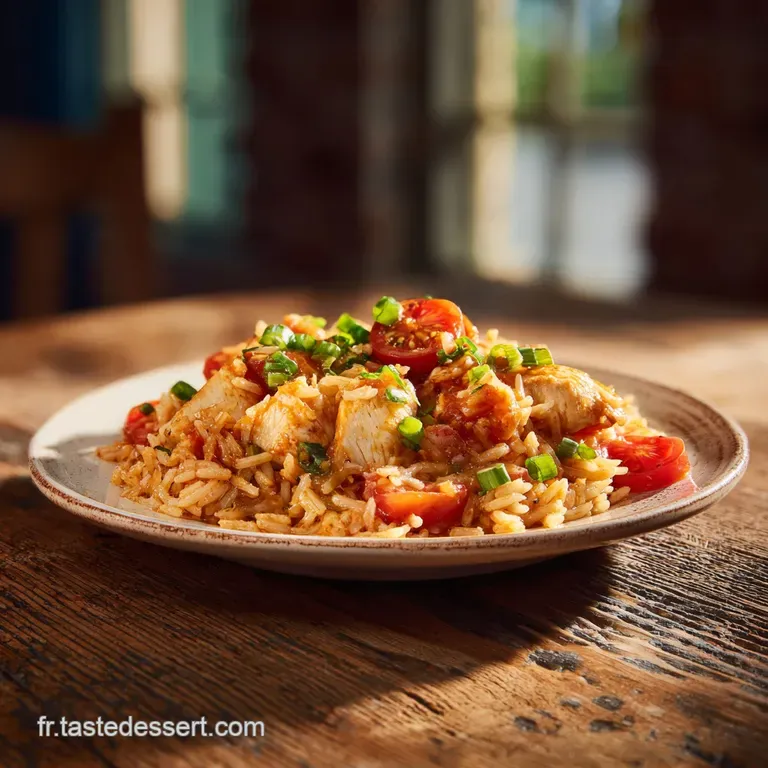 Poulet Cr&eacute;meux au Riz Ultra Facile