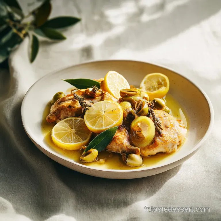 Perfectly arranged pan-seared chicken breast alongside crisp-tender green beans and colorful bell pepper slices, drizzled ...