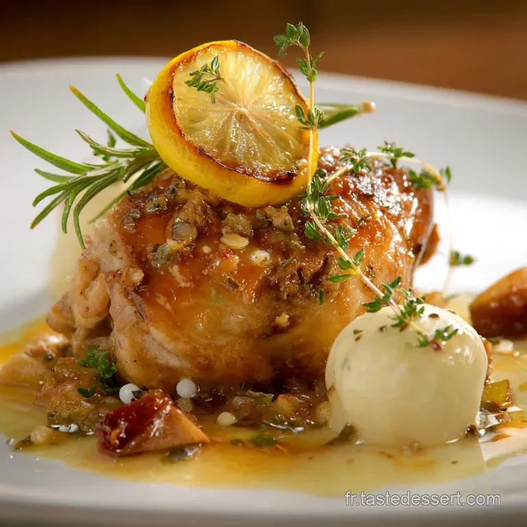 Le Poulet R&ocirc;ti Minute Proven&ccedil;al aux Herbes et Citron Confit Express