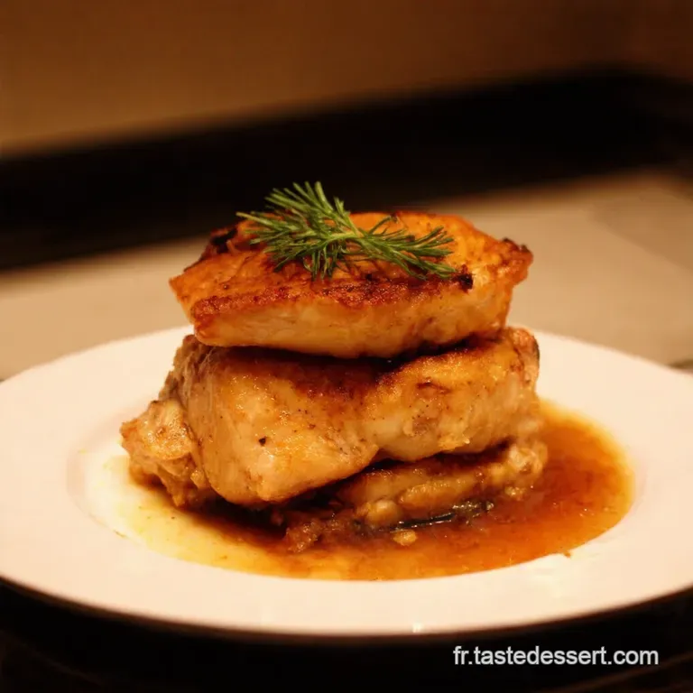 Poulet R&ocirc;ti &Agrave; La Fran&ccedil;aise Le Classique Revisit&eacute; presentation