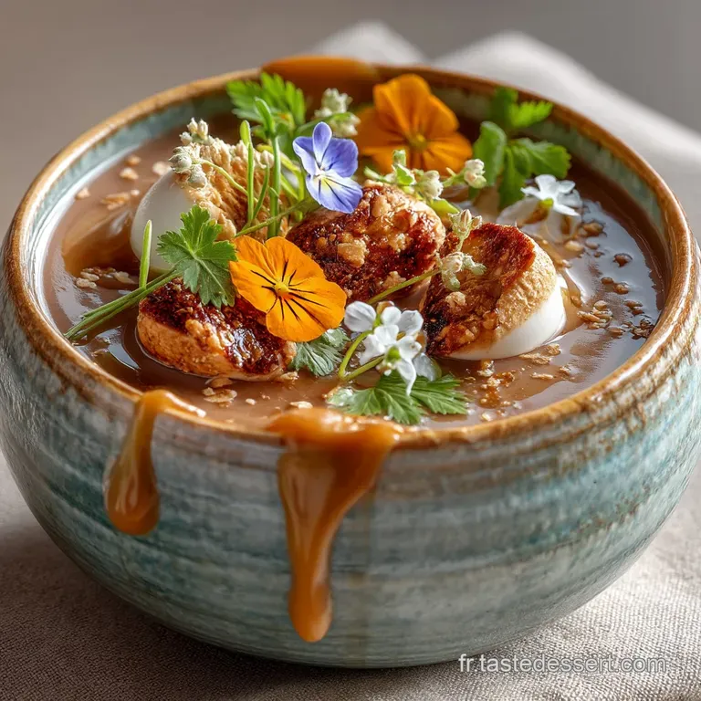 Le Punch Des &Icirc;les Rhum Ambr&eacute; Et Cr&egrave;me De Cacahu&egrave;tes Antillais presentation