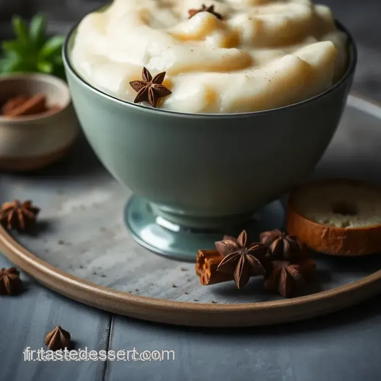 Pur&eacute;e De Panais Velout&eacute;e Aux &Eacute;pices presentation