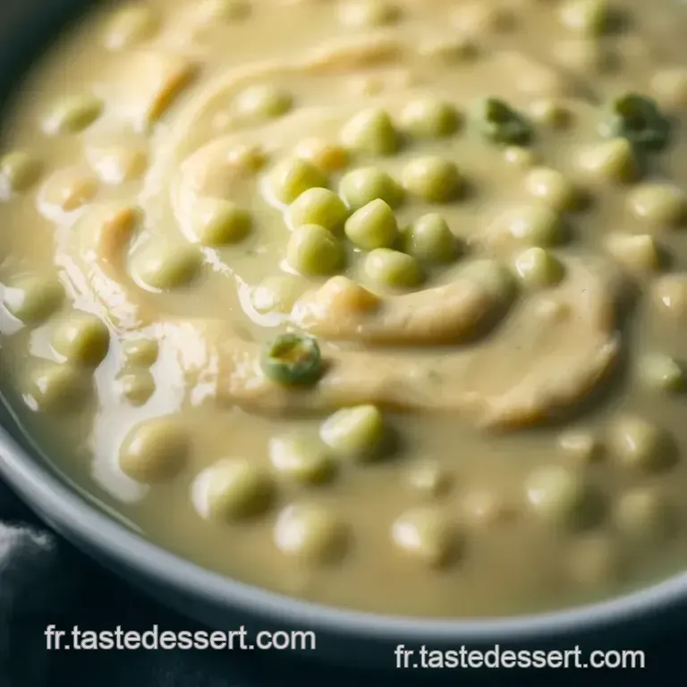 Pur&eacute;e De Pois Cass&eacute;s - Un Voyage Au Coeur Des Saveurs Estivales presentation