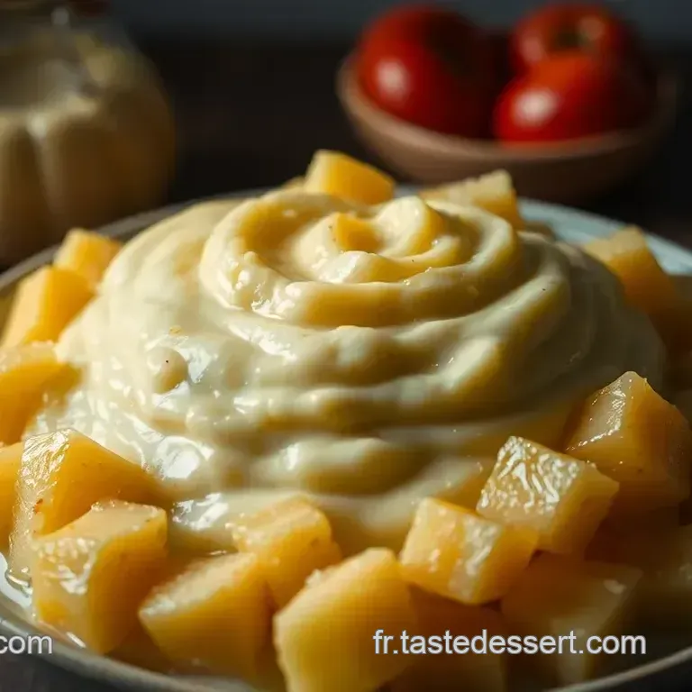 Pur&eacute;e de Pomme de Terre et Panais Cr&eacute;meuse